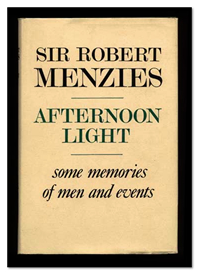 Afternoon Light, by Sir Robert Menzies, 1967