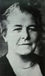 Mother: Kate Menzies (pictured in later years)