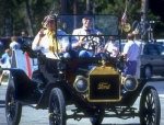 Classic Model T Ford on parade