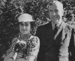 Robert Menzies with his wife Pattie at their Kew home (in March 1939)