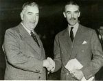 Prime Minister Menzies and Ambassador Casey