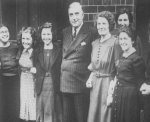 PM Menzies with workers at a Birmingham factory