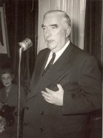 Sir Robert speaking at the opening of the Port Kembla Steelworks, 30 August